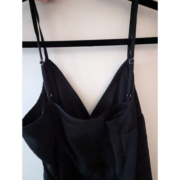 Abercrombie & Fitch Black Midi Dress - Picture 7 of 10